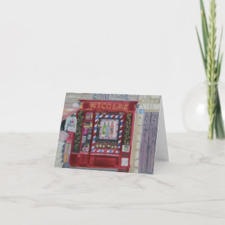 パリのワインショップNOTECARD カード