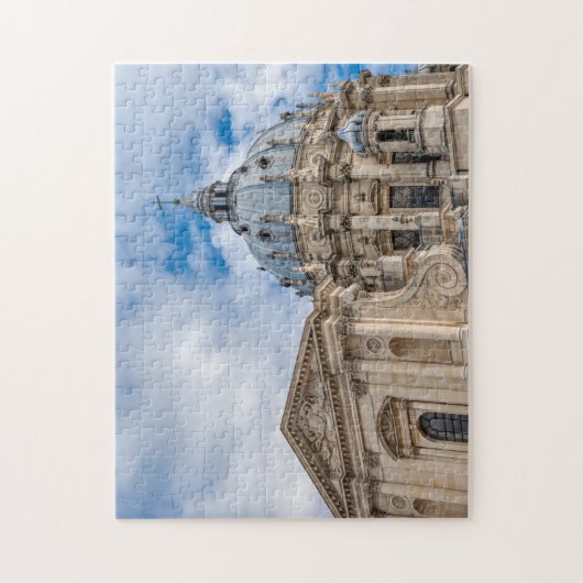 パリのヴァル・デ・グレース教会と陸軍病院 ジグソーパズル (縦)