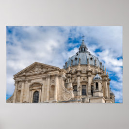 パリのヴァル・デ・グレース教会と陸軍病院 ポスター