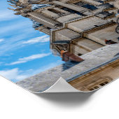 パリのヴァル・デ・グレース教会と陸軍病院 ポスター (角)