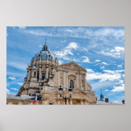 パリのヴァル・デ・グレース教会と陸軍病院 ポスター