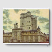 パリのヴィンセン絵画ス城 ゲストブック (裏面)