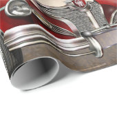 パリのヴィンテージはがき。 ラッピングペーパー (ロールコーナー)