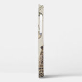 パリのヴィンテージはがき。 Case-Mate iPhoneケース (裏面 / 左)