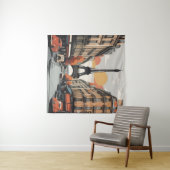 パリのヴィンテージポスター タペストリー (インサイチュ(横))