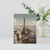 パリのヴィンテージポスター ポストカード (スタンド正面)