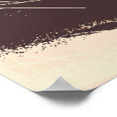 パリのヴィンテージ旅行ポスター ポスター (角)