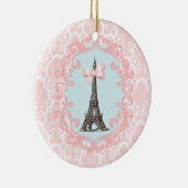パリのヴィンテージ セラミックオーナメント (右)