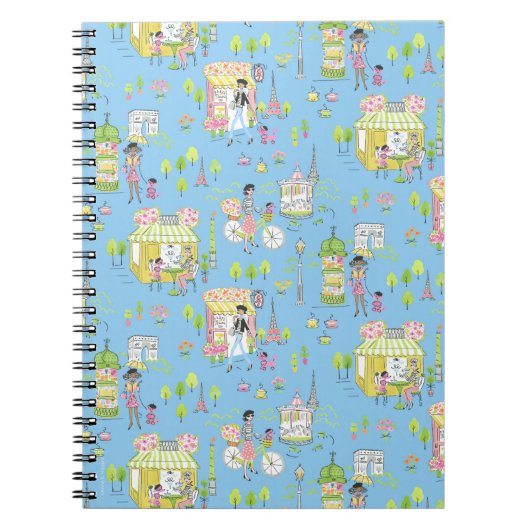 パリの一日 ノートブック (正面)