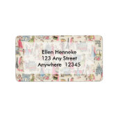 パリの一日 ラベル (正面)