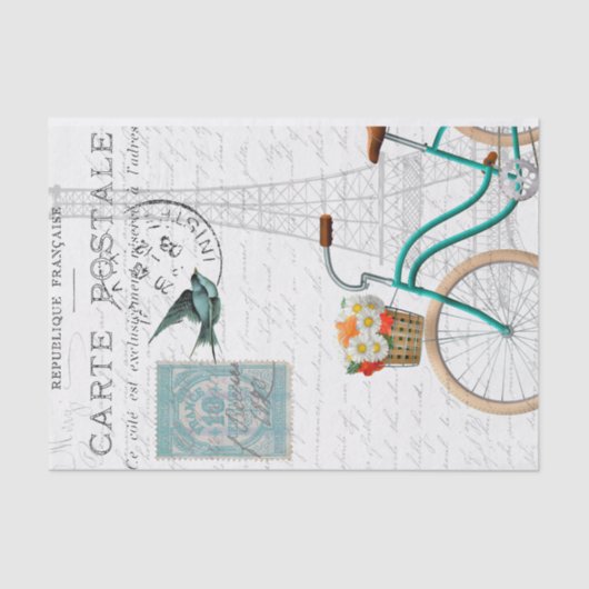 パリの一日 薄葉紙 (正面)