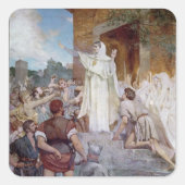 パリの人々を落ち着かせる聖ジェネビエヴェ スクエアシール (正面)