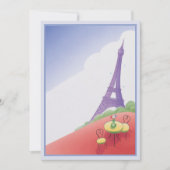 パリの休日の© 招待状 (正面)