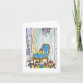 パリの休日 カード (正面)