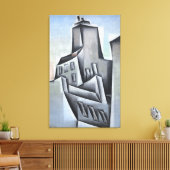 パリの住宅 キャンバスプリント (インサイチュ (リビング))