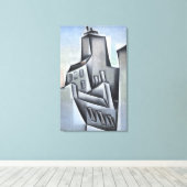 パリの住宅 キャンバスプリント (インサイチュ (ウッドフロア))