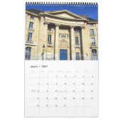 パリの写真撮影2015年 カレンダー (3月 2027)