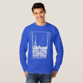 パリの冬の景色 Tシャツ (正面フル)