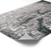 パリの凱旋門 有名なモニュメント ポスター (角)