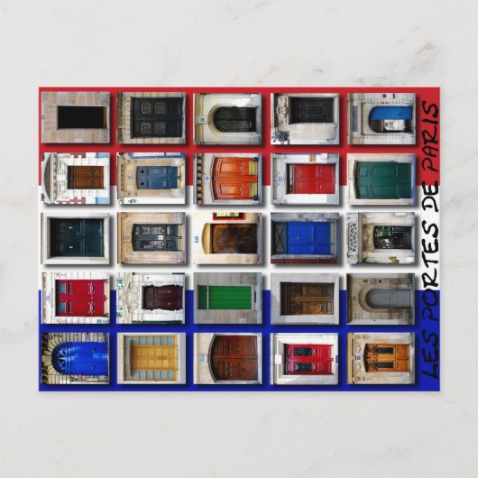 パリの出入り口 ポストカード (正面)