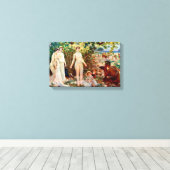 パリの判決 キャンバスプリント (インサイチュ (ウッドフロア))