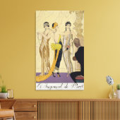 パリの判決, 1920年~30年(ポコワールプリント) キャンバスプリント (インサイチュ (リビング))