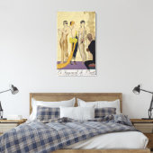 パリの判決, 1920年~30年(ポコワールプリント) キャンバスプリント (インサイチュ (寝室))