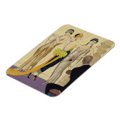 パリの判決， 1920年～30年(ポコワールプリント) マグネット (左側)