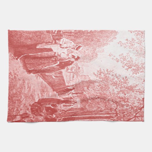 パリの午後 キッチンタオル (横)