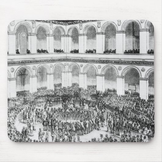 パリの取引所、1846年 マウスパッド (正面)