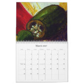 パリの台所絵画カレンダー カレンダー (3月 2027)