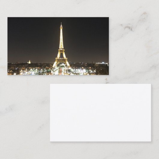 パリの名刺 名刺 (正面/裏面)