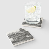 パリの回転木馬 ストーンコースター (横)