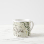 パリの地図書の地図 エスプレッソカップ (正面右)