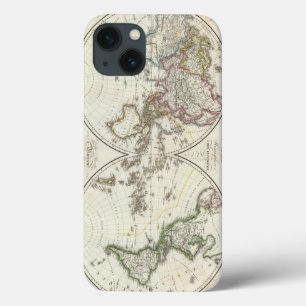 パリの地図書の地図 iPhone 13ケース