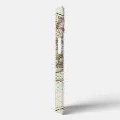 パリの地図書の地図 Case-Mate iPhoneケース (裏面 / 右)