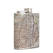 パリの地図1581年 フラスク (右)