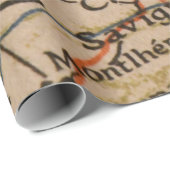 パリの地図 ラッピングペーパー (ロールコーナー)