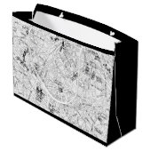 パリの地図 ラージペーパーバッグ (裏面アングル)