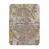 パリの地図， 1581 マグネット (縦)