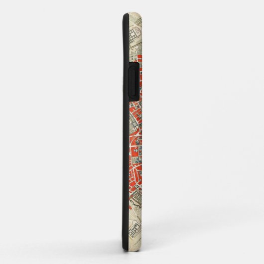 パリの地図 Case-Mate iPhoneケース (裏面/右)