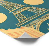 パリの垣間見る ポスター (角)