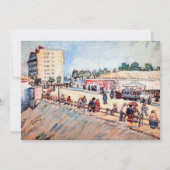 パリの城壁の門 ヴィンセント・ヴァン・ゴッホ 招待状 (正面)