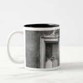 パリの売春宿の入口 ツートーンマグカップ (左)