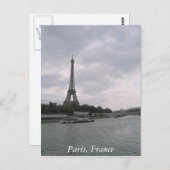 パリの夕べ ポストカード (正面/裏面)