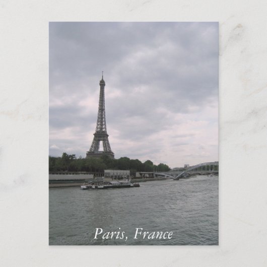 パリの夕べ ポストカード (正面)