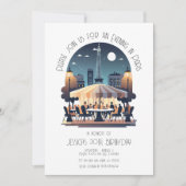 パリの夕べ 招待状 (正面)