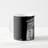 パリの夜の凱旋門 コーヒーマグカップ (正面左)
