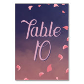 パリの夜 テーブルナンバー (正面)