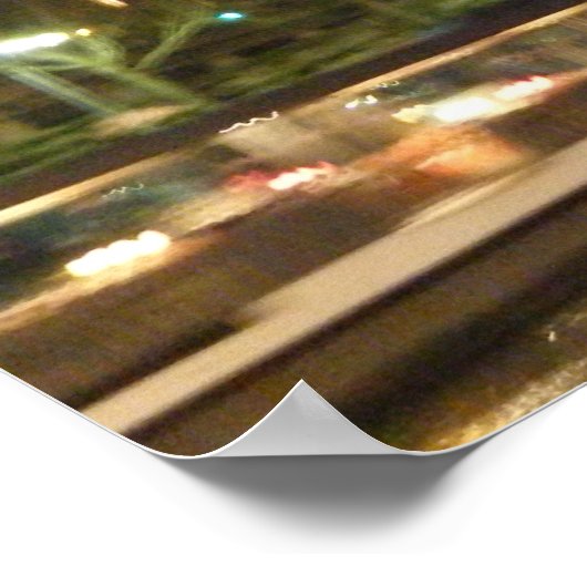 パリの夜 ポスター (角)